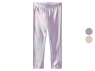 Spodnie i spodenki dla dziewczynek - lupilu® Legginsy dziecięce, połyskujące - miniaturka - grafika 1