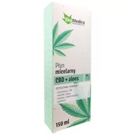 Kosmetyki do mycia twarzy - EKAMEDICA Ekamedica Płyn miceralny CBD i Aloes 150 ml EM0825 - miniaturka - grafika 1