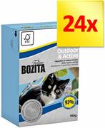 Mokra karma dla kotów - Zestaw Bozita Feline w galarecie, 24 x 190 g - Indoor & Sterilised - miniaturka - grafika 1