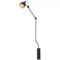 Lampy ścienne - Aldex 843C Kinkiet 1-Pł Bibi (Aida) Łamany Mniejszy Black 843C - miniaturka - grafika 1