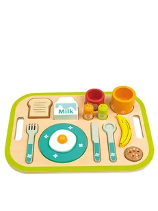 Andreu Toys Zestaw zabawek "Breakfast" - 18 m+ - Zabawy w naśladowanie dorosłych - miniaturka - grafika 1