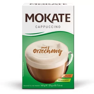 Mokate Kawa Cappucino orzechowe 20g * 8 szt SMOC.4110 - Cappuccino i kawy smakowe - miniaturka - grafika 1
