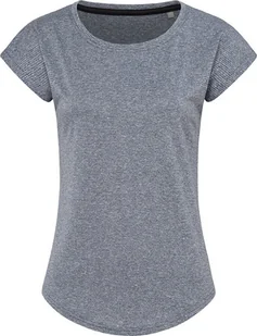 Stedman ST8930 Koszula damska Recycled Sports-T Move Women - Kolor: Denim Heather - Rozmiar: XL - Koszule damskie - miniaturka - grafika 1