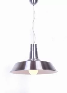 Lumina Deco Industrialna LAMPA wisząca SAGGI LDP 7808 SL) Deco metalowa OPRAWA zwis srebrny - Lampy sufitowe - miniaturka - grafika 1