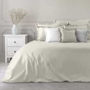 Euro Firany Poszwa Na Kołdrę 200 x 220 cm Novac Beżowy - Pościel - miniaturka - grafika 1