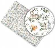 Prześcieradła dla dzieci - PRZEŚCIERADŁO BAWEŁNIANE DO DOSTAWKI 90x50 WZORY! - miniaturka - grafika 1