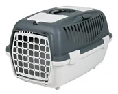 Transportery dla kotów - Trixie Transporter Capri 2 Xs-S Szary - miniaturka - grafika 1