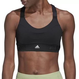 Biustonosz sportowy adidas Fastimpact Luxe Run High-Support HA0071 - czarny - Adidas - Bielizna sportowa damska - miniaturka - grafika 1