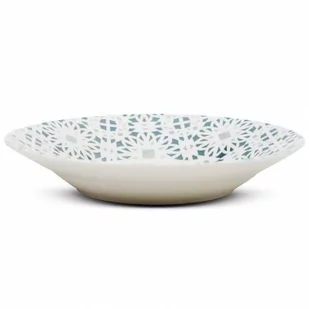 Talerz porcelanowy, MAIOLICA GREY, obiadowy, głęboki, na zupę, 23 cm kod: O-10-099-103 - Talerze - miniaturka - grafika 1