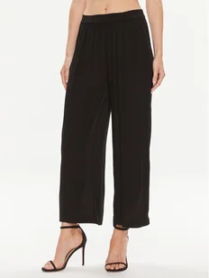 Kaffe Spodnie materiałowe Dacia Amber 10506454 Czarny Loose Fit - Spodnie damskie - miniaturka - grafika 1