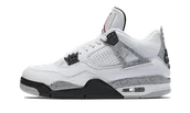 Buty sportowe męskie - Jordan 4 Retro White Cement - miniaturka - grafika 1