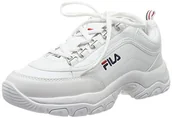 Buty dla dziewczynek - Fila Strada Low Wmn 1010560 1FG 39 Białe - miniaturka - grafika 1