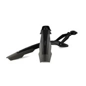 Błotniki rowerowe - SIMPLA Błotniki 26-29 ADHD long czarno-zielone (B0282) - miniaturka - grafika 1