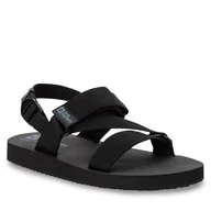 Sandały męskie - Sandały Jack Wolfskin Urban Entdeckung Belt Sandal 4056711 Black - miniaturka - grafika 1