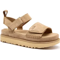 Sandały damskie - UGG Skórzane sandały W GOLDENSTAR - miniaturka - grafika 1