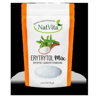 Erytrytol Mix + Stewia ekstrakt 95% 800g- NatVita - Cukier i słodziki - miniaturka - grafika 1