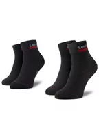 Skarpetki dla dzieci - Levi's Zestaw 2 par niskich skarpet unisex 37157-0148 Czarny - miniaturka - grafika 1