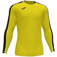 Koszulki męskie - Joma Męska koszulka Academy z długim rękawem żółty żółty/czarny XL 101658.901 - miniaturka - grafika 1