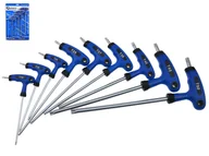 Zestawy narzędziowe - GEKO Zestaw wkrętaków torx typu T 9el. G30587 - miniaturka - grafika 1