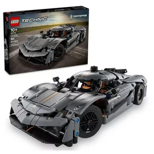 LEGO 42173 Technic Szary hipersamochód Koenigsegg Jesko Absolut - Klocki - miniaturka - grafika 1