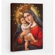 Ikony i obrazy sakralne - Madonna Matka Boża - obraz polycanvas, 20x30 - miniaturka - grafika 1