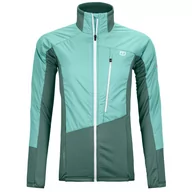 Kurtki i kamizelki sportowe damskie - Kurtka damska Ortovox Westalpen Swisswool Hybr Jkt W Rozmiar: M / Kolor: niebieski/szary - miniaturka - grafika 1