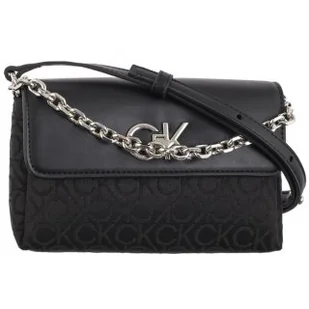 Torebka Re-Lock Mini Crossbody Bag CK Black Mono Jacquard K60K612642 0GK (CK519-a) Calvin Klein - Torebki damskie - miniaturka - grafika 1