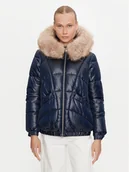 Kurtki damskie - Geox Kurtka zimowa Backsie W4628S T2843 F1624 Granatowy Regular Fit - miniaturka - grafika 1