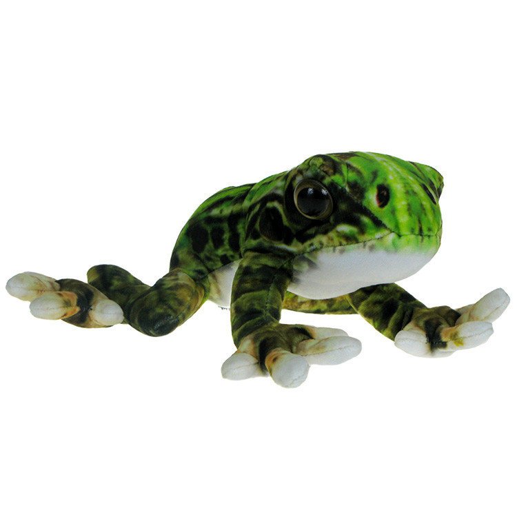 Barwne Zoo: Maskotka Żaba Śmieszka 20cm (90501)