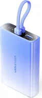 Powerbanki - Vention 10000 mAh USB-C + Lightning + USB-A 22.5W z wyświetlaczem LED niebieski - miniaturka - grafika 1