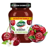 Dżem - Łowicz DŻEM Z WIŚNI 450 G - miniaturka - grafika 1