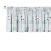 Firany - Lambrekin Na Taśmie Marszczącej, 130 × 40 Cm, Magic Collection - miniaturka - grafika 1