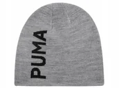 Czapki damskie - Czapka Zimowa Puma 023433-05 Szara Ciepła Na Zimę - miniaturka - grafika 1