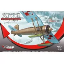 Mirage Hobby PZL P.11c wersja z nartami - Modele do sklejania - miniaturka - grafika 1