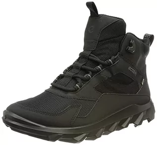 Sneakersy damskie - ECCO Damskie sneakersy Mx Mid Boot Gore-tex, Czarny/czarny, 34/35 EU - grafika 1