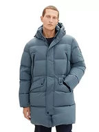 Kurtki męskie - TOM TAILOR parka męska, 32506 - Dusty Dark Teal, XXL - miniaturka - grafika 1
