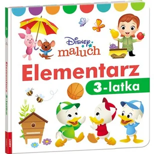 Ameet Disney maluch Elementarz 3-latka HOPE-9206 - Pozostałe książki - miniaturka - grafika 1
