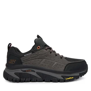 Trekkingi Skechers Arch Fit Road Walker 237688 CCBK Szary - Buty trekkingowe męskie - miniaturka - grafika 1