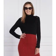 Swetry damskie - BOSS Sweter Fortney | Slim Fit | z dodatkiem wełny - miniaturka - grafika 1