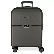 Walizki - Pepe Jeans Accent Walizka kabiny Czarny 40x55x20 cms Twarde mocowanie ABS Zamknięcie TSA Wbudowany 37L 2,74 kg 4 koła Podwójne bagaż ręczny, czarny, Maleta, Walizka kabinowa - miniaturka - grafika 1