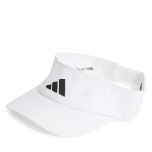 Daszek adidas Visor Climacool JN6085 Biały - Czapki i chusty sportowe damskie - miniaturka - grafika 1