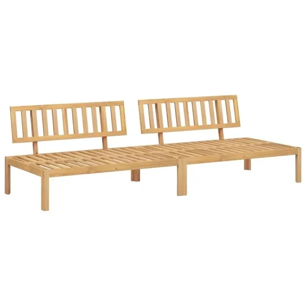 2x Sofa Ogrodowa Fotel Krzesło Siedzisko Drewniane Do Restauracji Ogrodu