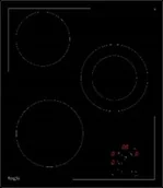 Płyty elektryczne do zabudowy - Freggia HCE430B - miniaturka - grafika 1