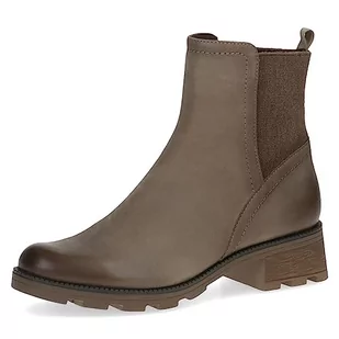 Caprice Damskie 9-25227-41 Półdługie kozaki, MUD NUBUC, 37,5 EU, Mud Nubuc, 38 - Kozaki damskie - miniaturka - grafika 1