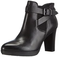 Botki damskie - s.Oliver 25337, damskie botki, czarny - Czarny (Black 001) - 36 EU - miniaturka - grafika 1
