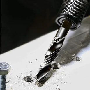 Wiertła gwintujące HSS M3 - M10 gwintowniki 6 el FALON-TECH - Wiertła - miniaturka - grafika 7