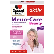 Włosy, skóra, paznokcie - Doppelherz Aktiv Meno-Care Beauty Na włosy i paznokcie, 30 kapsułek - miniaturka - grafika 1