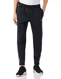 Spodnie sportowe męskie - Champion spodnie dresowe męskie c-tech, czarny, L - grafika 1