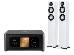 NAD M10 V3 (czarny) + Carina FS247.4 (biały) - Zestawy stereo - miniaturka - grafika 1