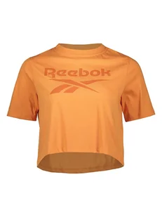 Reebok Koszulka w kolorze pomarańczowym - Koszulki i topy damskie - miniaturka - grafika 1